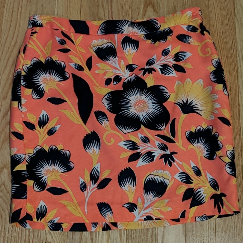 J Crew floral skirt - Picture 1 of 2
